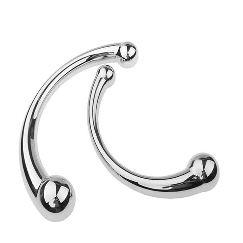 Stainless Anal Hook 5858 Steel Ended Elegant Double 0820